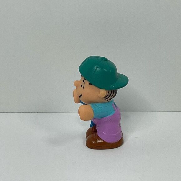 vtg mcdonalds happy meal toy peanuts farm linus charlie brown figure 2.5 inch lo - Picture 4 of 7